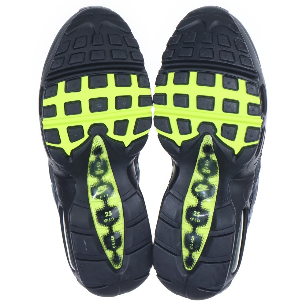 NIKE(ナイキ) AIR MAX 95 OG エアマックス イエローグラデ ローカットスニーカー グレー/イエロー US8/26cm CT1689-001 レディース