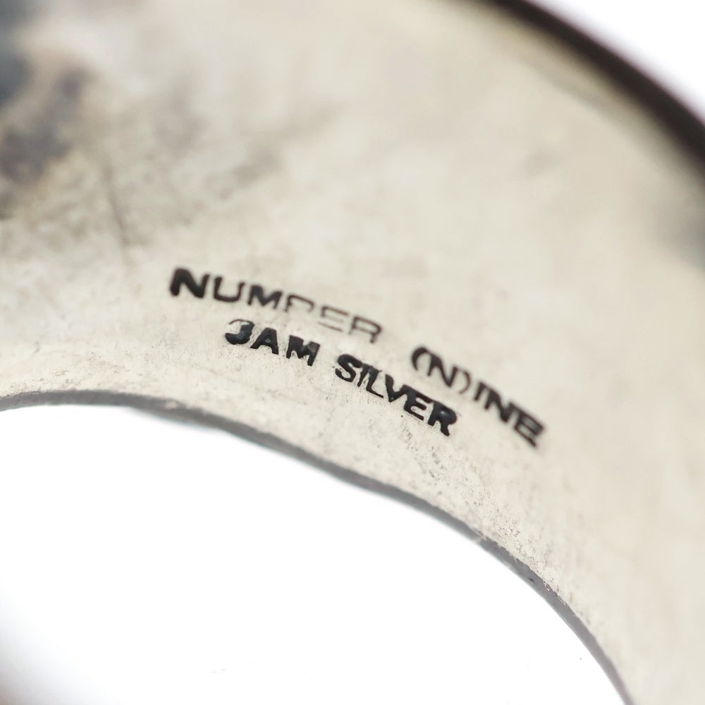 NUMBER (N)INE(ナンバーナイン) ×JAM HOME MADE ジャム ホーム メイド スカルストーンアイズ リング シルバー