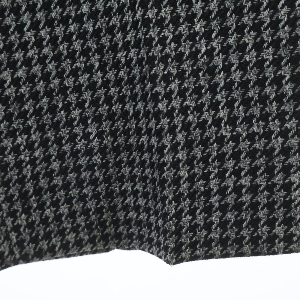 Needles(ニードルス) TUCKED S/T TROUSER POLY HOUNDSTOOTH 千鳥柄 タック トラウザーズ ハウンドトゥース パンツ グレー NS145