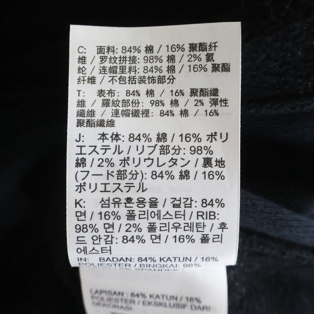 NIKE(ナイキ) ×FRAGMENT DESIGN JORDAN FLC IMAGE HOODIE フラグメントデザイン ジョーダン プルオーバーパーカー ブラック DA2992-010