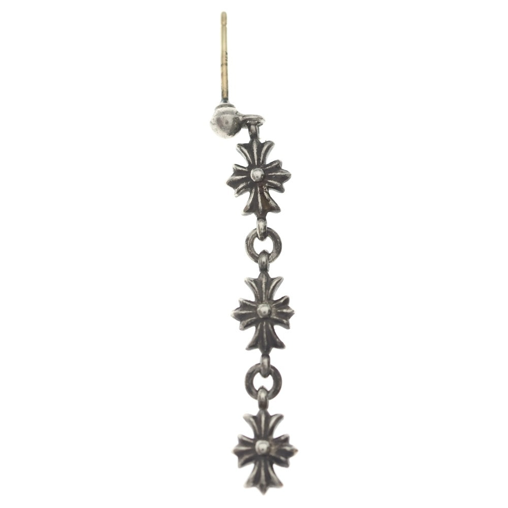 CHROME HEARTS(クロムハーツ) TINY E CH PLS 3 タイニーECHプラス3ドロップ ピアス シルバー BCA116