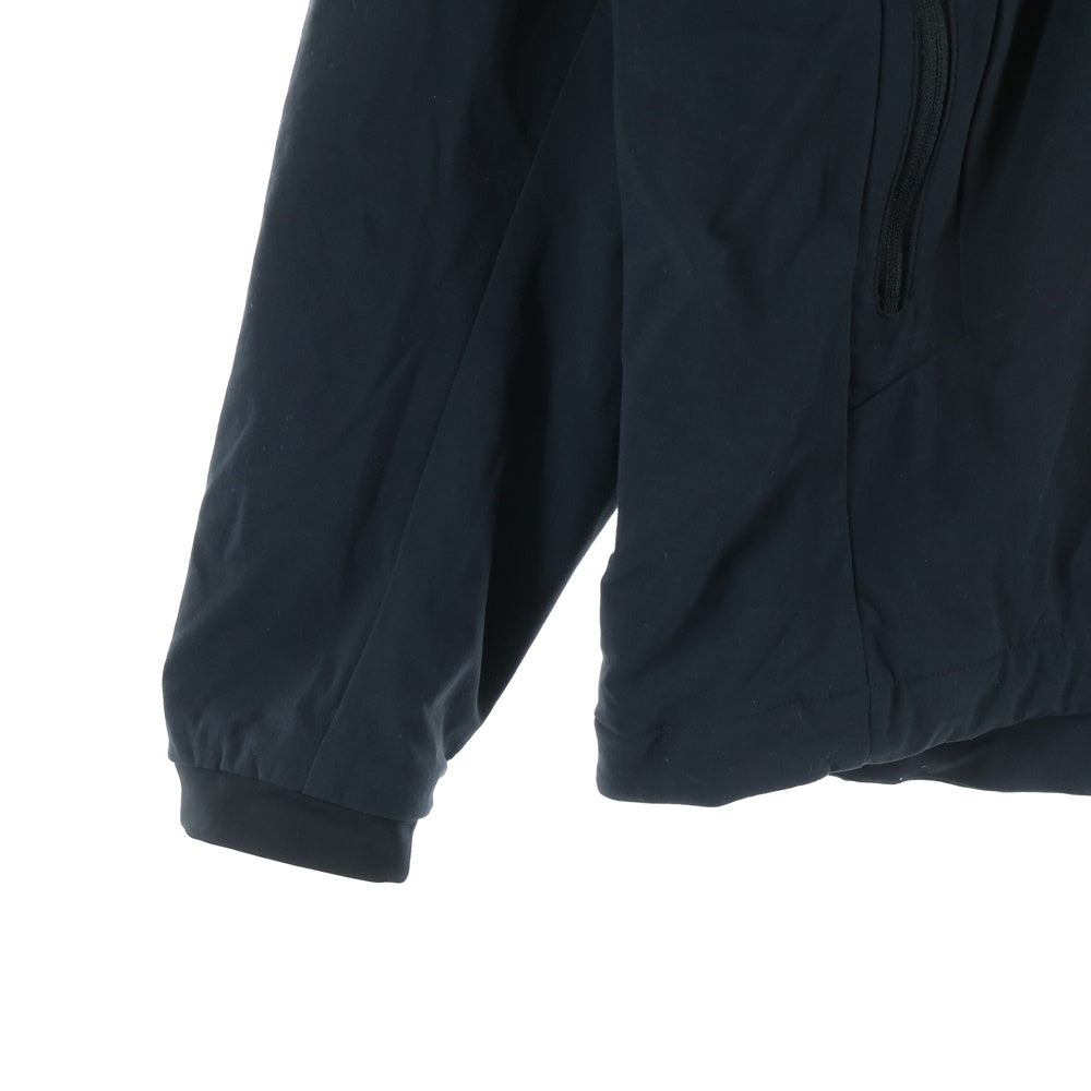 F.C.R.B./F.C.Real Bristol/FCRB(エフシーアールビー/エフシーレアルブリストル) 21AW LYCRA HOODED BLOUSON ライクラ ジップアップ ナイロンジャケット フーディ ブラック FCRB-212055