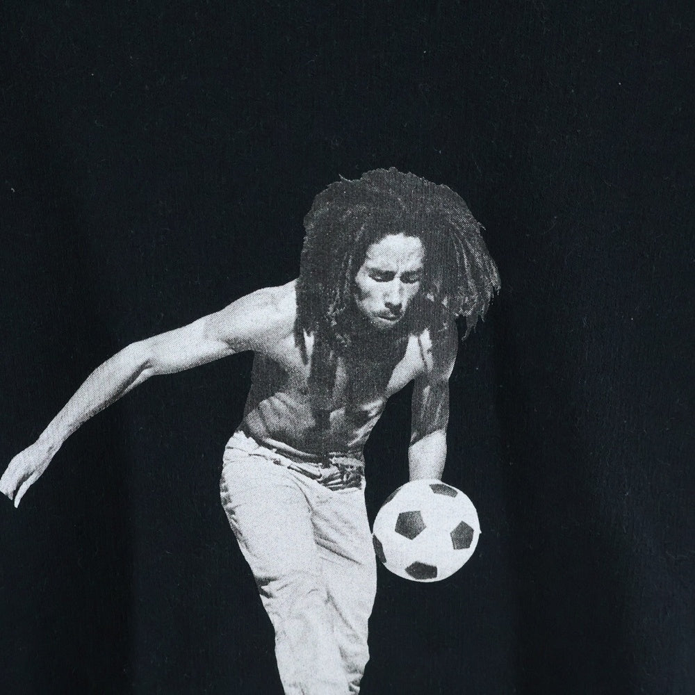 WACKO MARIA(ワコマリア) 24SS BOB MARLEY CREW NECK SWEAT SHIRT ボブマーリー 両面プリント クルーネック スウェット トレーナー ブラック