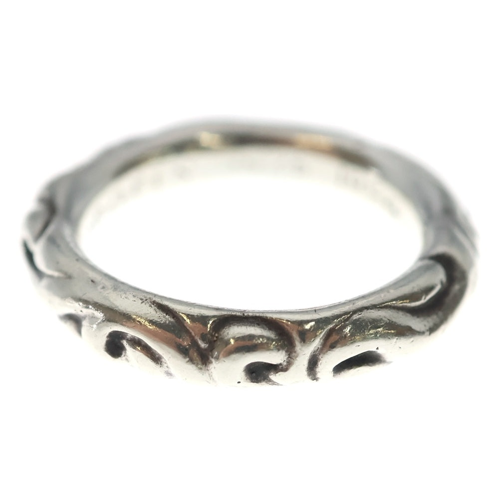 CHROME HEARTS(クロムハーツ) SCRL BAND スクロールバンド リング シルバー BCA351