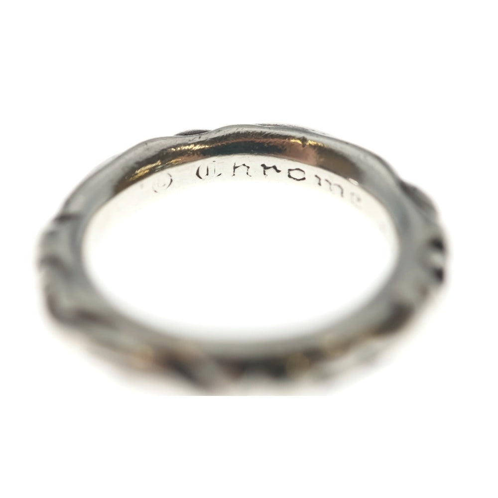 CHROME HEARTS(クロムハーツ) SCRL BAND スクロールバンド リング シルバー BCA351
