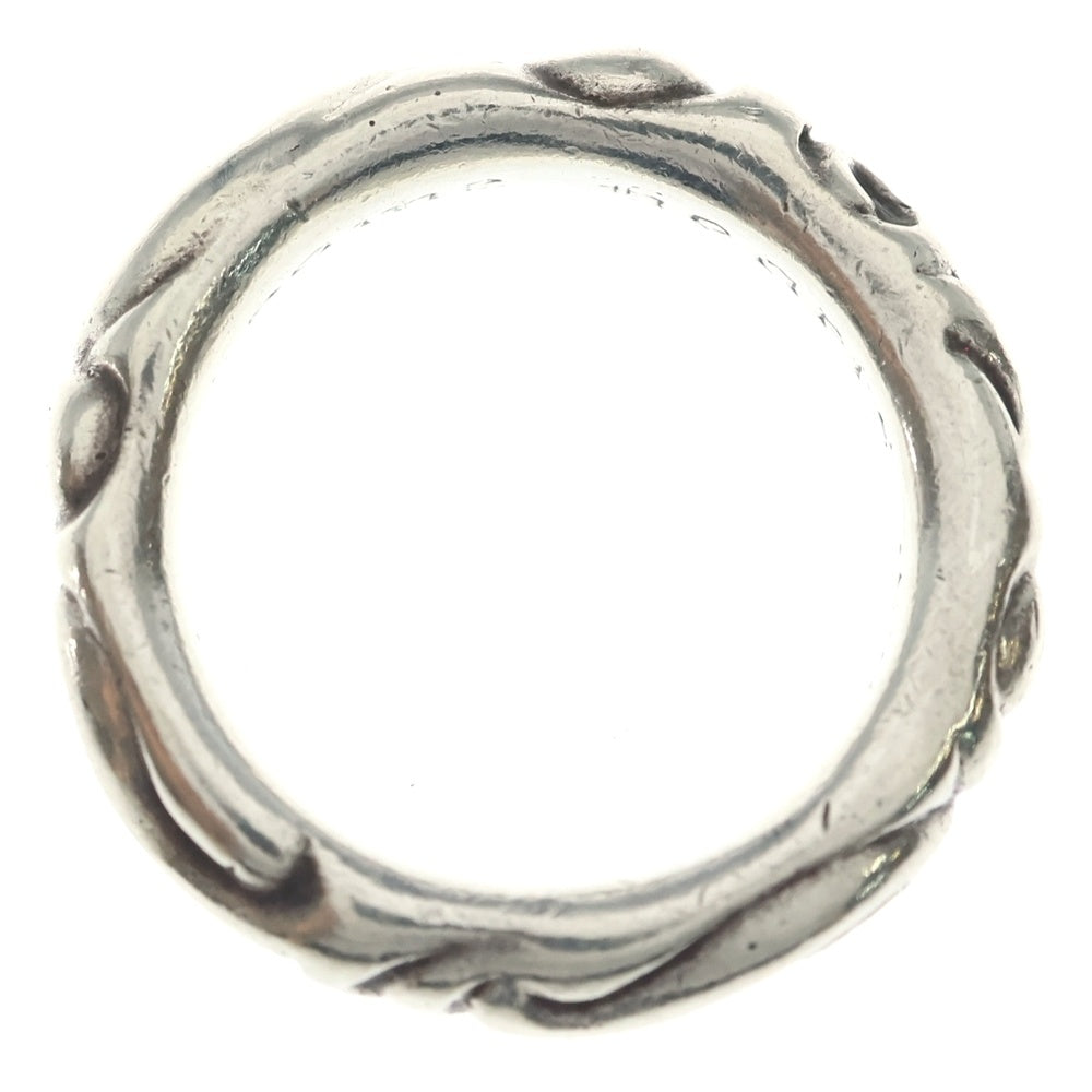 CHROME HEARTS(クロムハーツ) SCRL BAND スクロールバンド リング シルバー BCA351