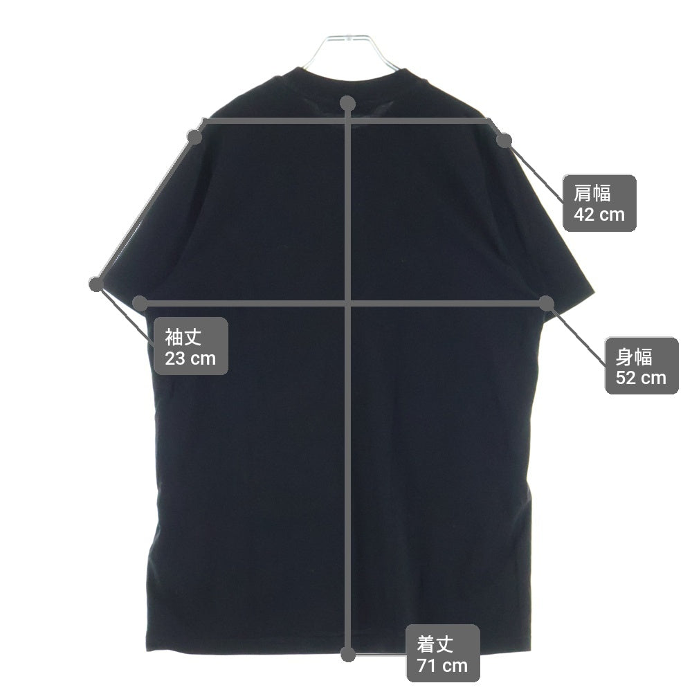 MONCLER(モンクレール) Genius 1952 ロゴパッチ クルーネック半袖Tシャツ カットソー ブラック H20928C00007