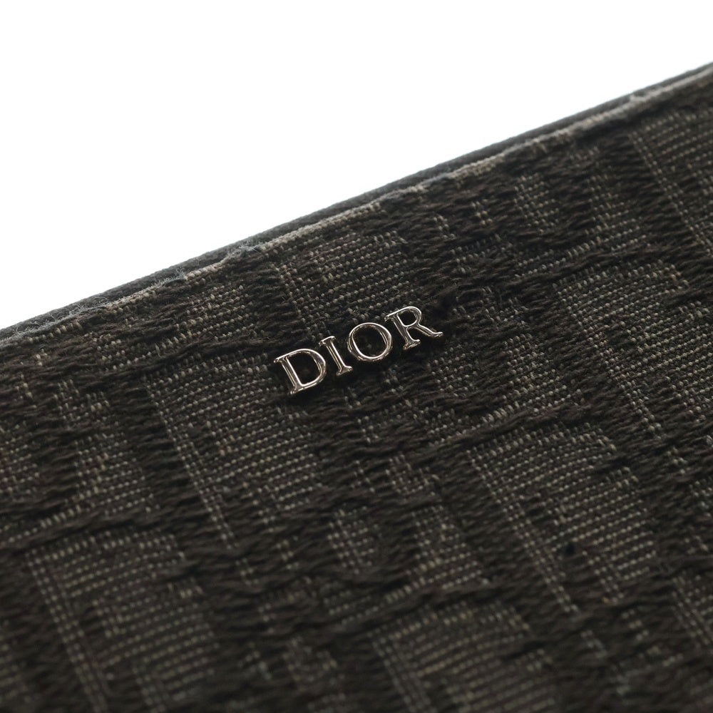 DIOR(ディオール) ブリーク キャンバス ショルダーバッグ メッセンジャーバッグ ブラック シルバー金具 ブラック 2OBBC119YSE_H05E