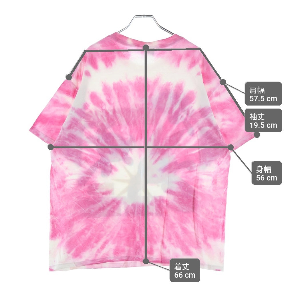 VINTAGE(ヴィンテージ) 00s Cartoon Network The Powerpuff Girls Members Tie Dye カートゥーンネットワーク ザ・パワーパフガールズ タイダイ フロントプリント 半袖Tシャツ
