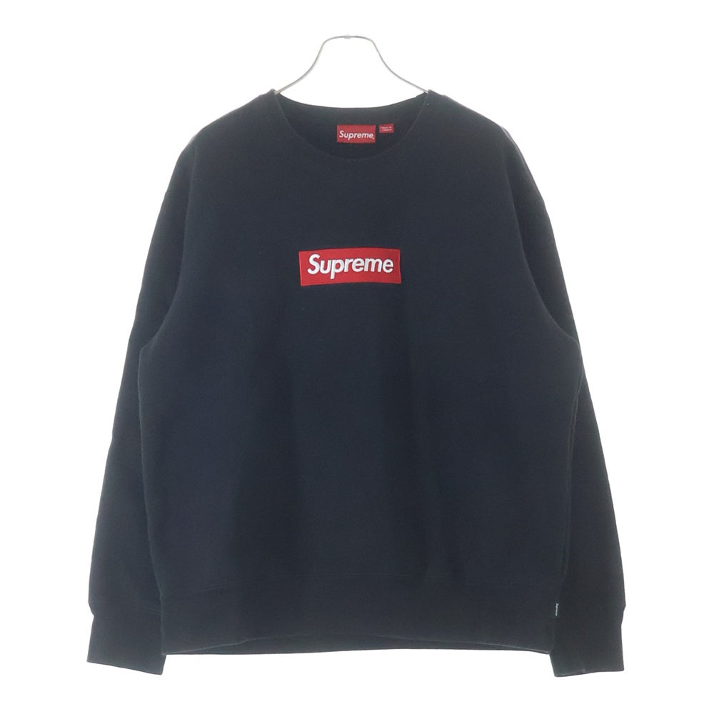 SUPREME(シュプリーム) 22AW Box Logo Crewneck Sweatshirt ボックスロゴ クルーネック スウェットトレーナー ブラック