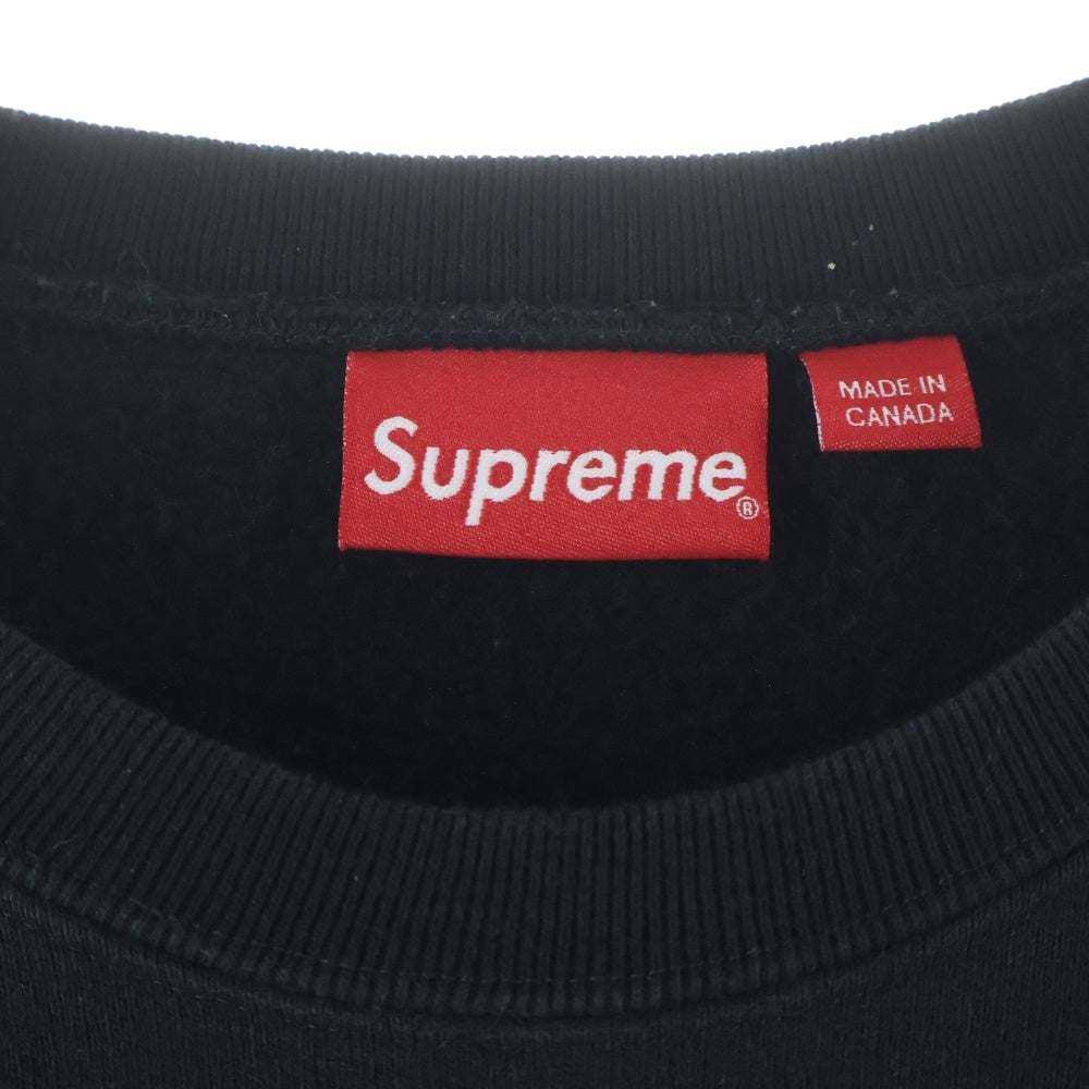 SUPREME(シュプリーム) 22AW Box Logo Crewneck Sweatshirt ボックスロゴ クルーネック スウェットトレーナー ブラック