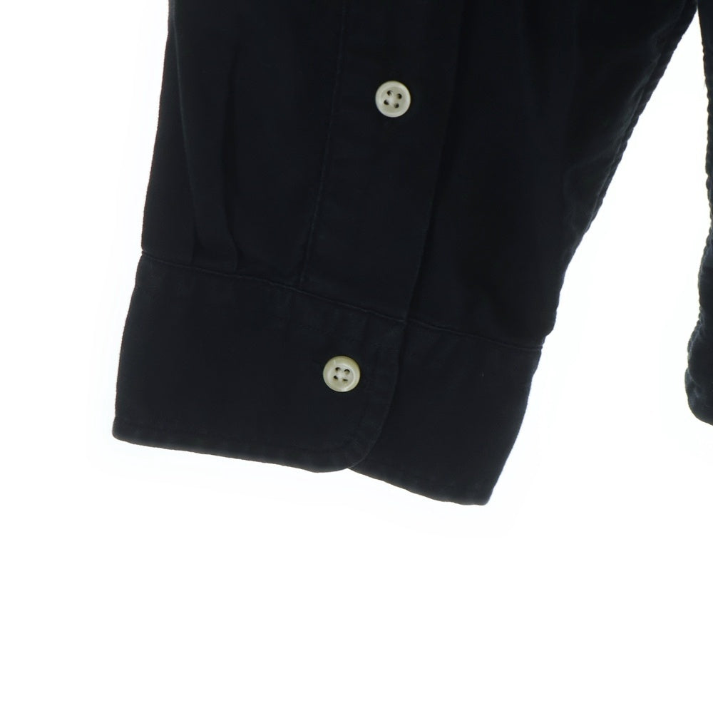 POLO RALPH LAUREN(ポロラルフローレン) 26SS × Ron Herman Oxford Shirts ロンハーマン ポニーロゴ刺繍 オックスフォード 長袖シャツ ブラック