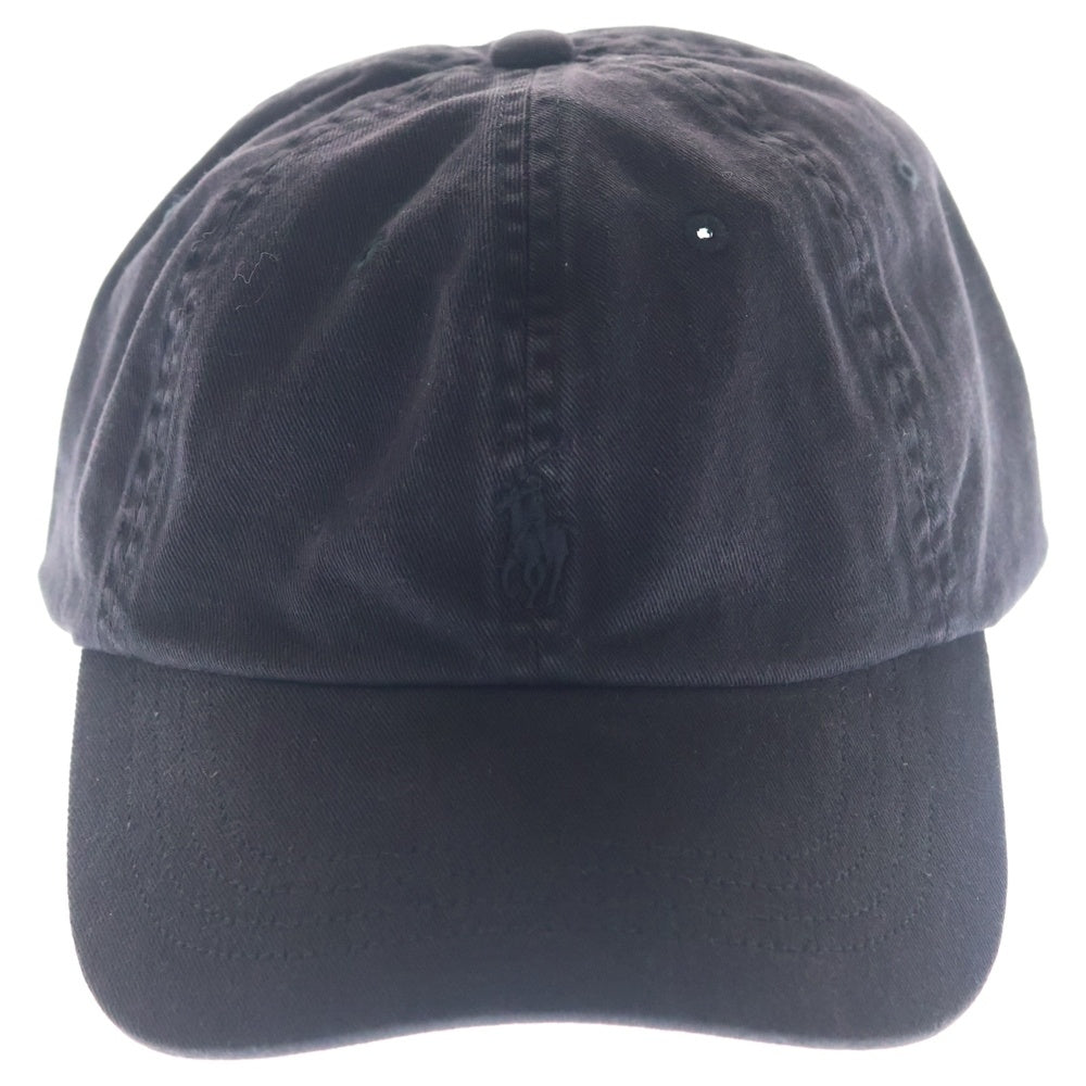 POLO RALPH LAUREN(ポロラルフローレン) 26SS × Ron Herman Classic Sport Cap ロンハーマン ポニーロゴ刺繍 クラシック スポーツ キャップ 帽子 ブラック MAPOHGS0J422539