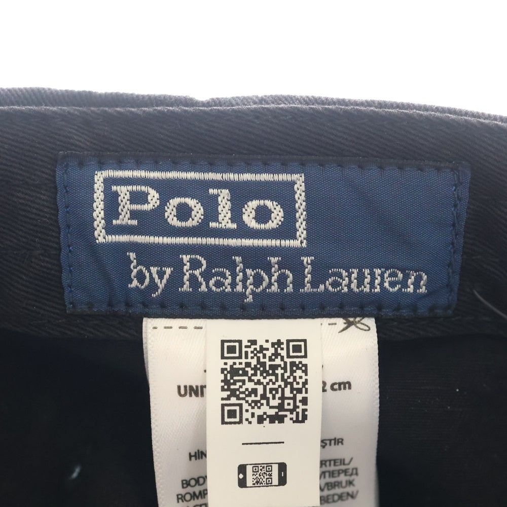 POLO RALPH LAUREN(ポロラルフローレン) 26SS × Ron Herman Classic Sport Cap ロンハーマン ポニーロゴ刺繍 クラシック スポーツ キャップ 帽子 ブラック MAPOHGS0J422539