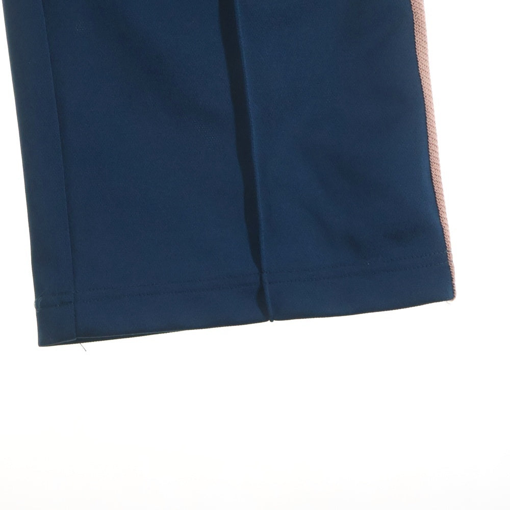 Needles(ニードルス) 21SS Track Pant Poly Smooth ロゴ刺繍 トラックパンツ ネイビー IN181