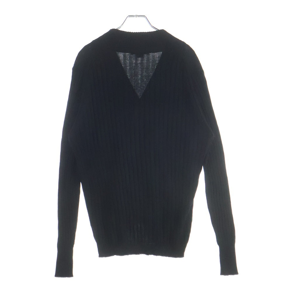 JOHN SMEDLEY(ジョンスメドレー) ダブルボタン コットン 長袖カーディガン ブラック