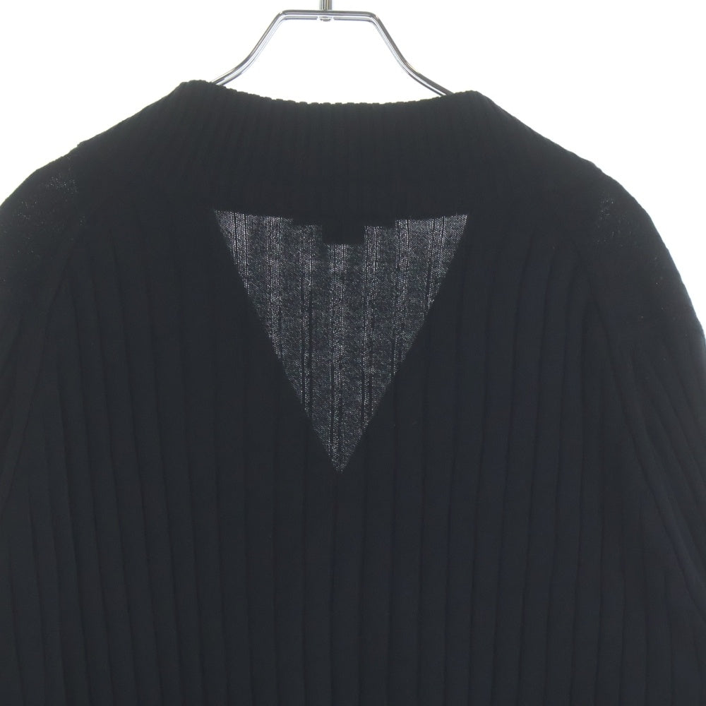 JOHN SMEDLEY(ジョンスメドレー) ダブルボタン コットン 長袖カーディガン ブラック