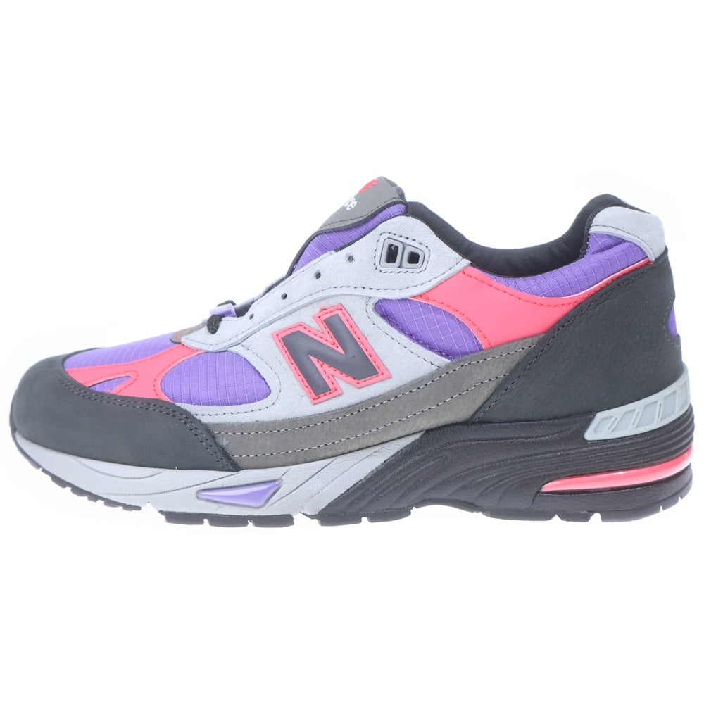 New Balance(ニューバランス) ×PALACE M991PLE スエード キャンバス ローカットスニーカー マルチ US8/26cm