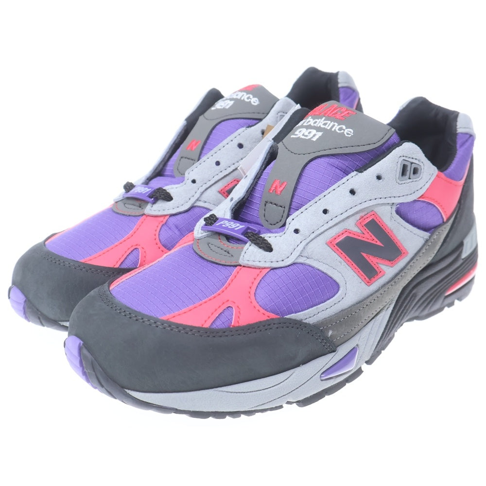 New Balance(ニューバランス) ×PALACE M991PLE スエード キャンバス ローカットスニーカー マルチ US8/26cm