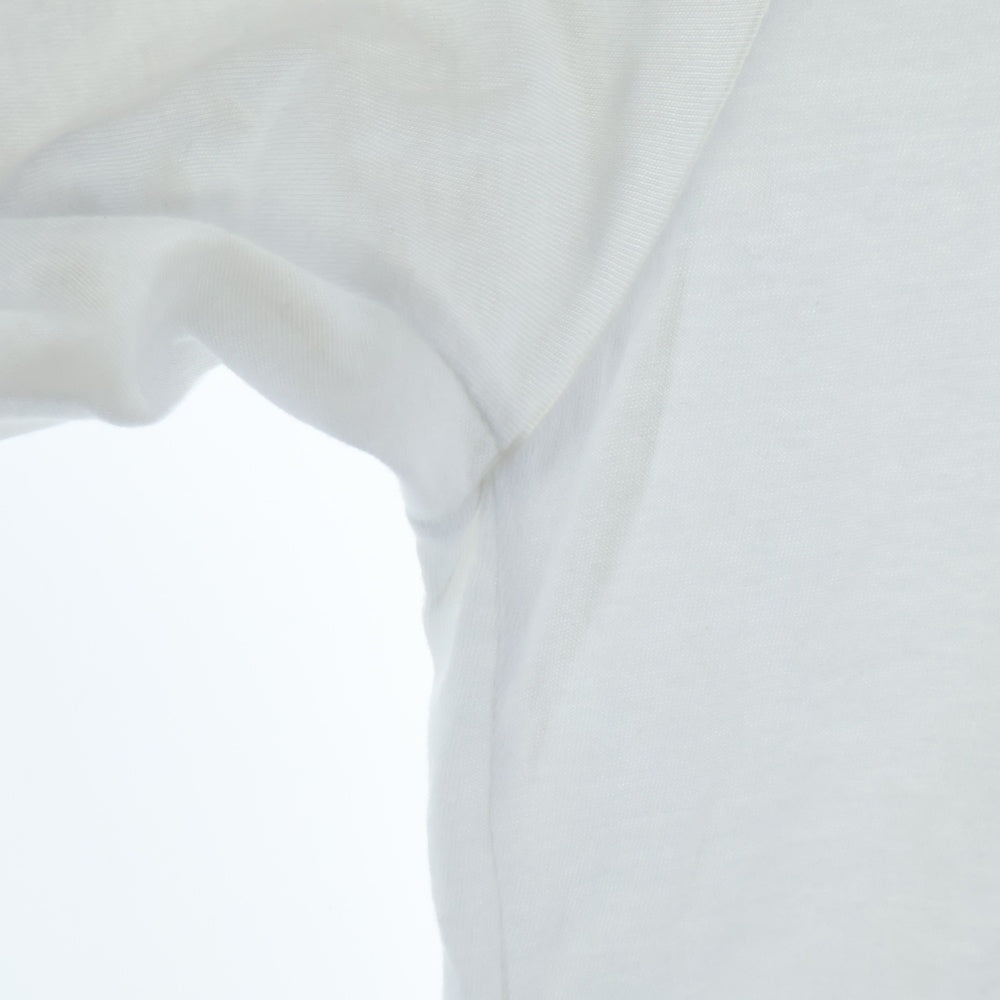 CHROME HEARTS(クロムハーツ) Neck Logo S/S Tee ネックロゴプリント クルーネック 半袖Tシャツ カットソー ホワイト