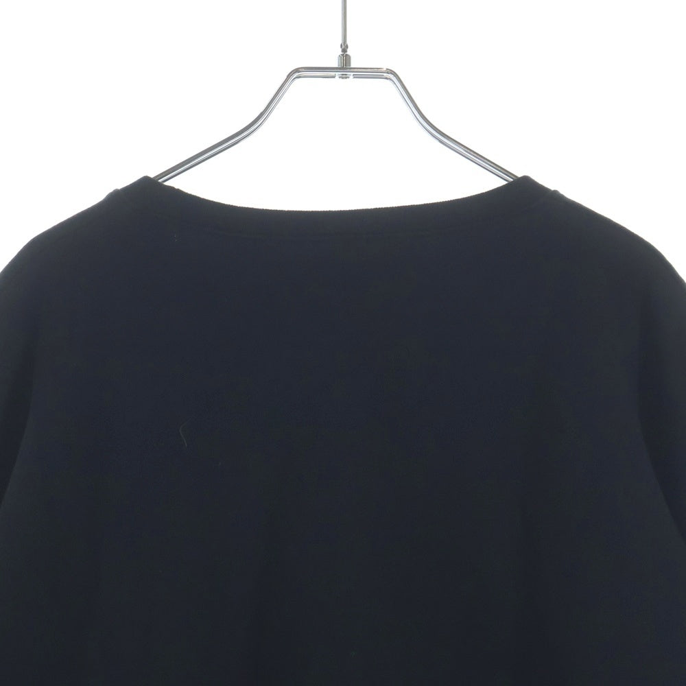 CHROME HEARTS(クロムハーツ) SWTSHRT PLVR ネックロゴプリント クルーネック スウェットトレーナー ブラック