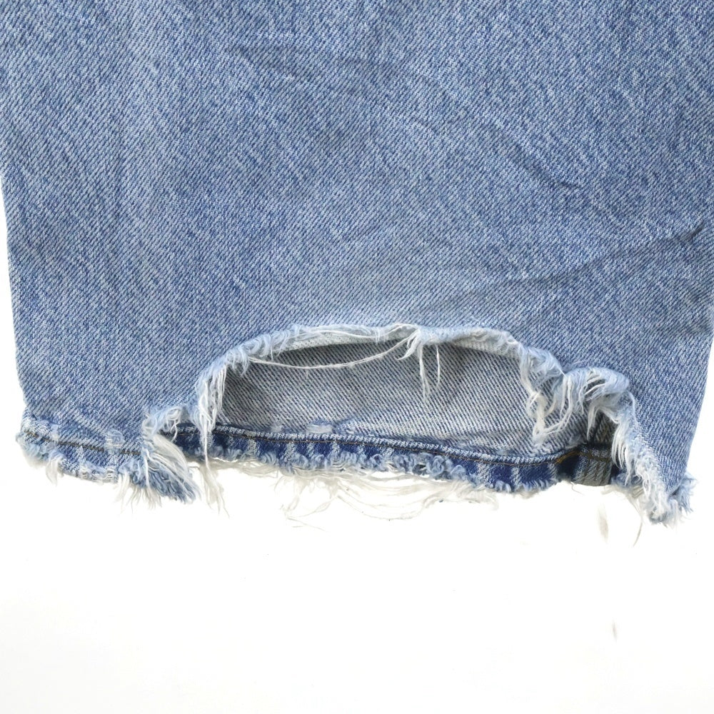 CARHARTT(カーハート) DOUBLE KNEE PANT クラッシュ加工 ダブルニー ワークペインター デニムパンツ インディゴ B73 DST