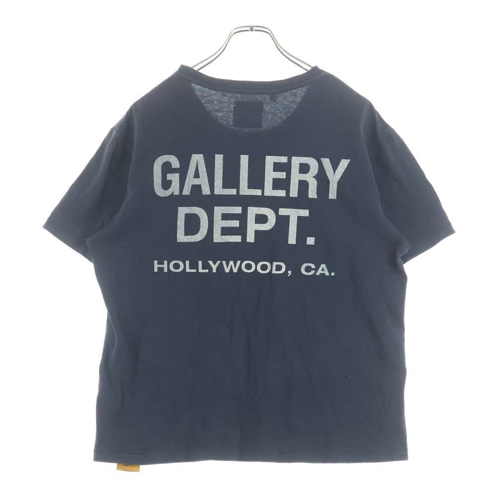 GALLERY DEPT.(ギャラリーデプト) Souvenir T-Shirt ロゴプリント半袖Tシャツ ネイビー