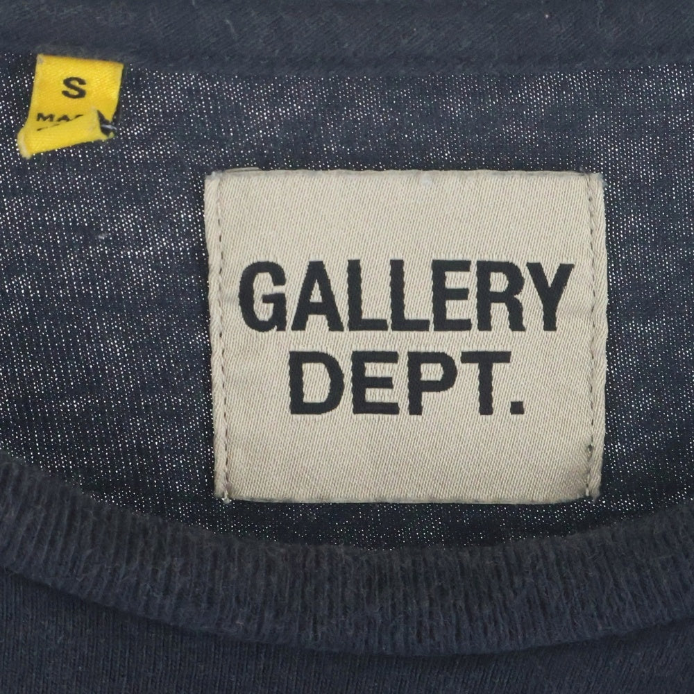 GALLERY DEPT.(ギャラリーデプト) Souvenir T-Shirt ロゴプリント半袖Tシャツ ネイビー