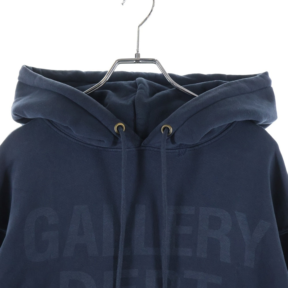 GALLERY DEPT.(ギャラリーデプト) ロゴプリント プルオーバーフーディー フーディー ネイビー