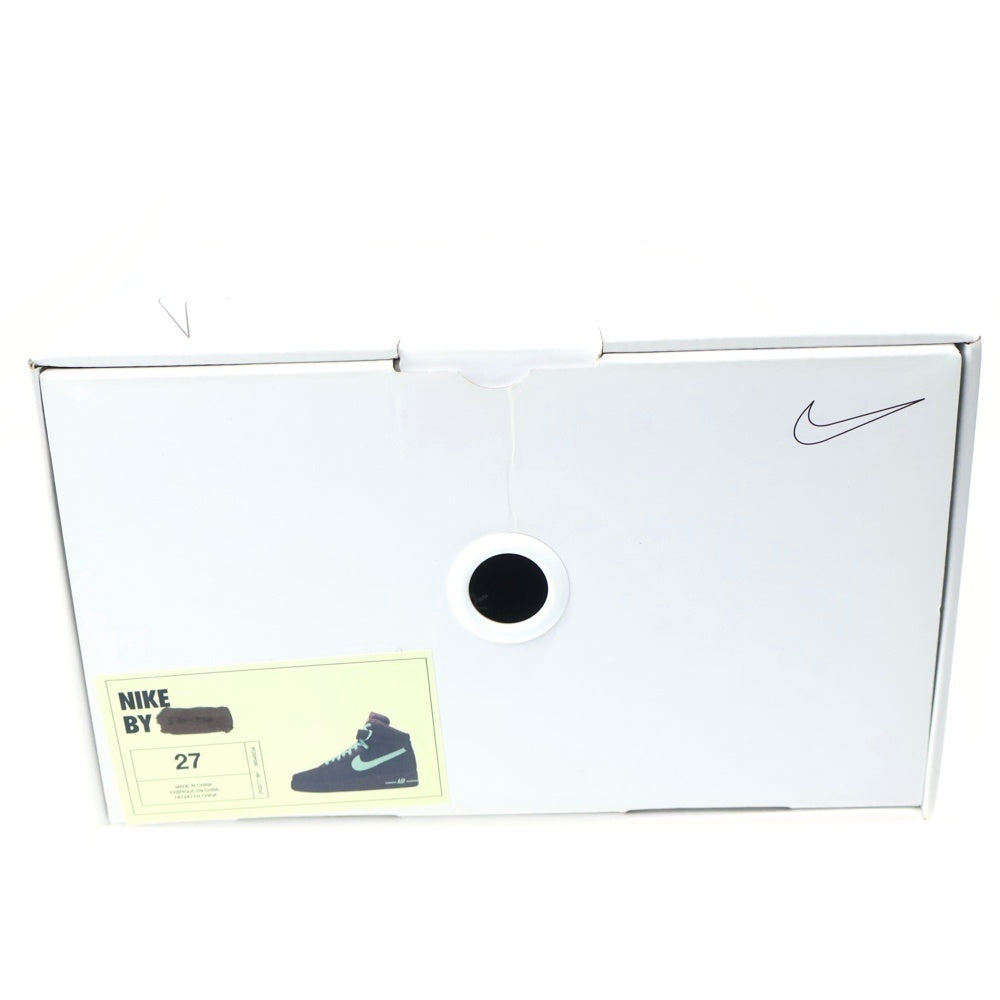 NIKE(ナイキ) BY YOU AIR FORCE 1 HIGH バイユー エアフォースハイカットスニーカー US9/27.0cm ブラック DV2277 991