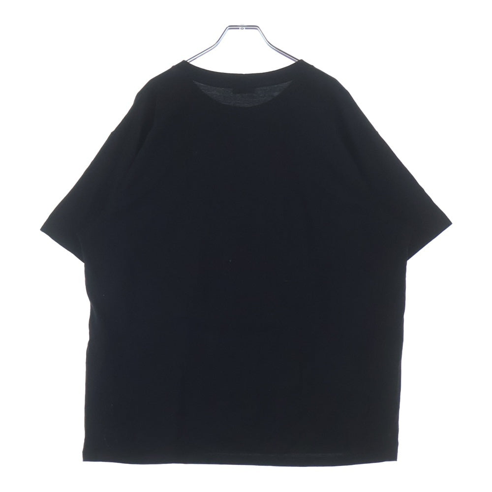 CELINE(セリーヌ) Loose Tshirt フロントロゴプリント 半袖Tシャツ カットソー ブラック