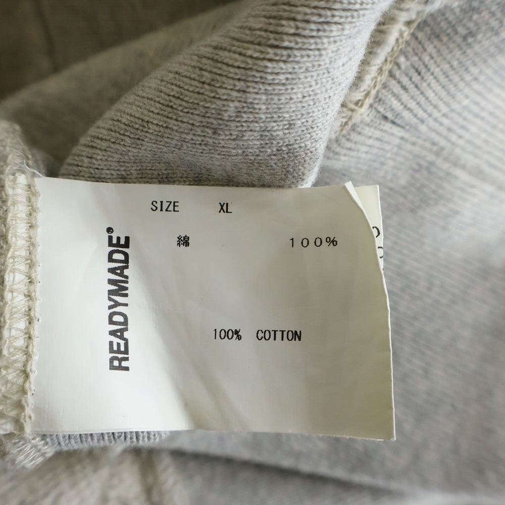 READY MADE(レディメイド) 21AW R MUTT HOODIE アールマット プルオーバースウェットパーカー フーディ ブラック RE-CO-GR-00-00-195