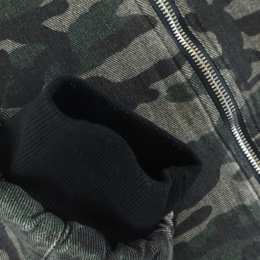 ARNODEFRANCE(アーノルデフランス) Camo Bomber Jacket カモ柄 ボンバー ブルゾン ジャケット カーキ