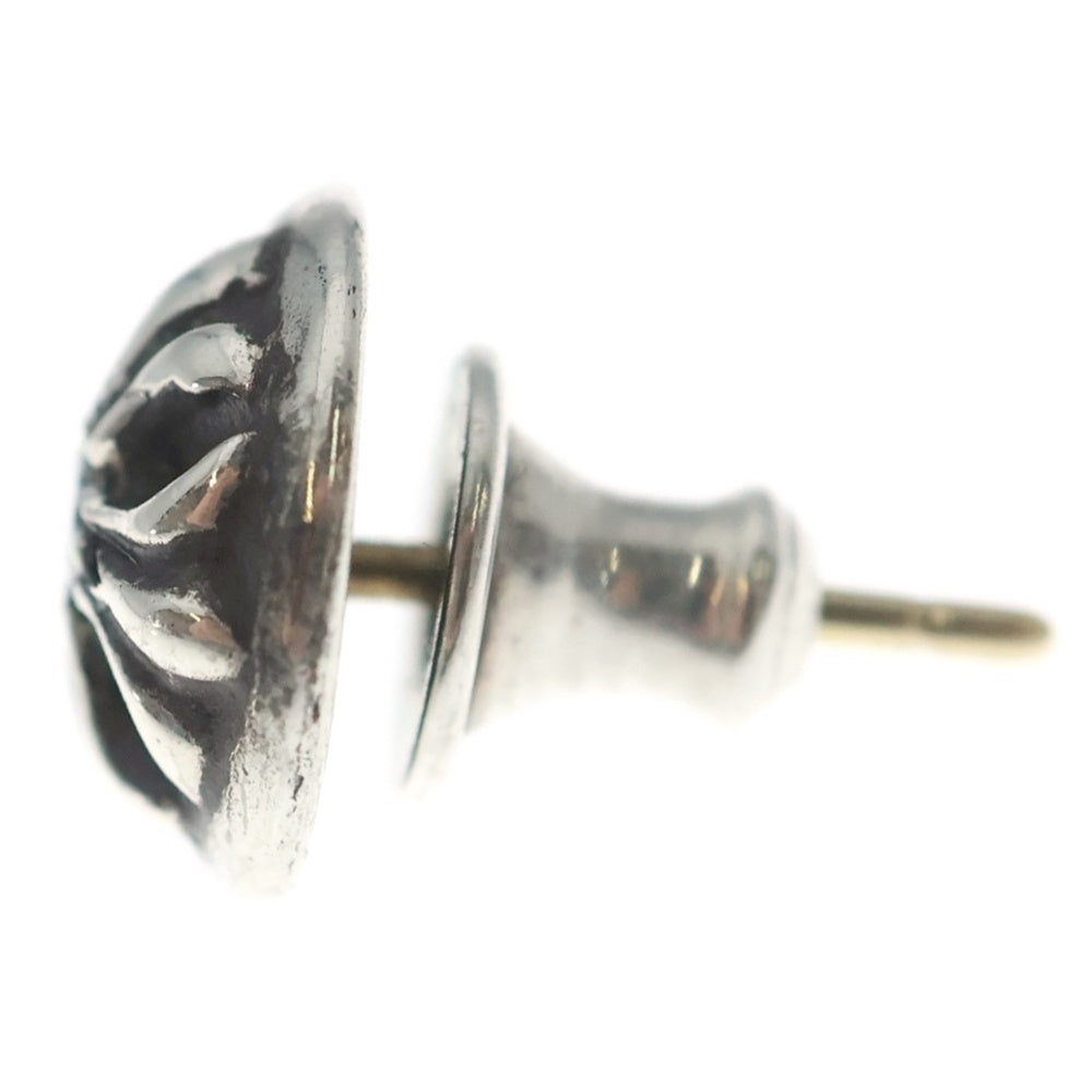CHROME HEARTS(クロムハーツ) STUD CRSBLL 1/DIA クロスボールスタッドピアス 1ダイヤ シルバー