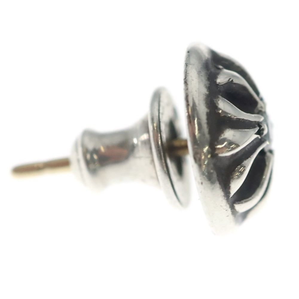CHROME HEARTS(クロムハーツ) STUD CRSBLL 1/DIA クロスボールスタッドピアス 1ダイヤ シルバー