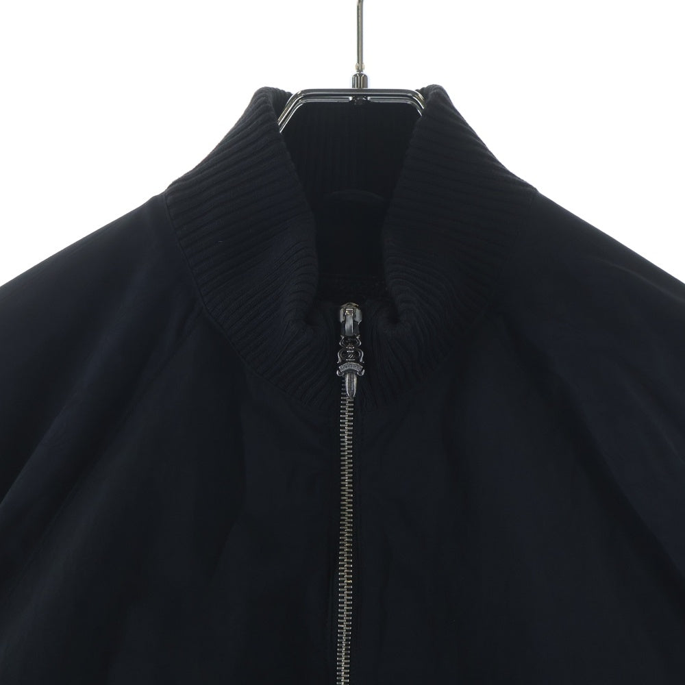 CHROME HEARTS(クロムハーツ) Y NOT NYLON ANORAK HALF ZIP JACKET ワイノット ナイロン アノラック ハーフジップ ジャケット ブラック