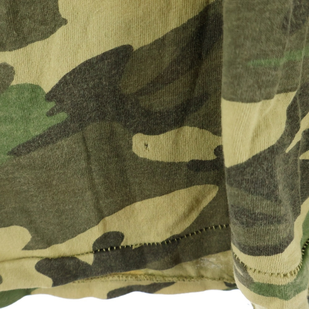 CHROME HEARTS(クロムハーツ) OLD HORSESHOE オールド カモフラ ホースシュー プリント半袖Tシャツ カットソー カーキ