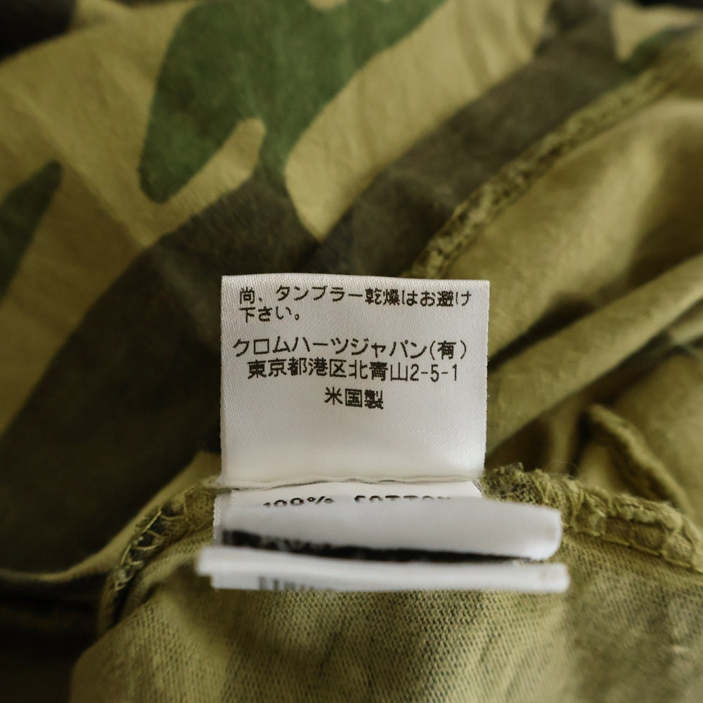 CHROME HEARTS(クロムハーツ) OLD HORSESHOE オールド カモフラ ホースシュー プリント半袖Tシャツ カットソー カーキ