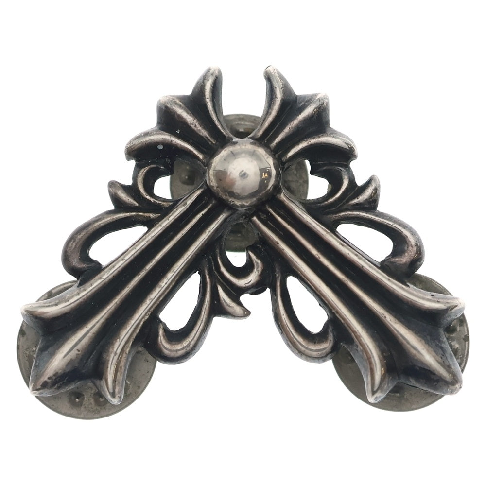 CHROME HEARTS(クロムハーツ) スティック ピン ラージ フローラルクロスコーナー シルバー