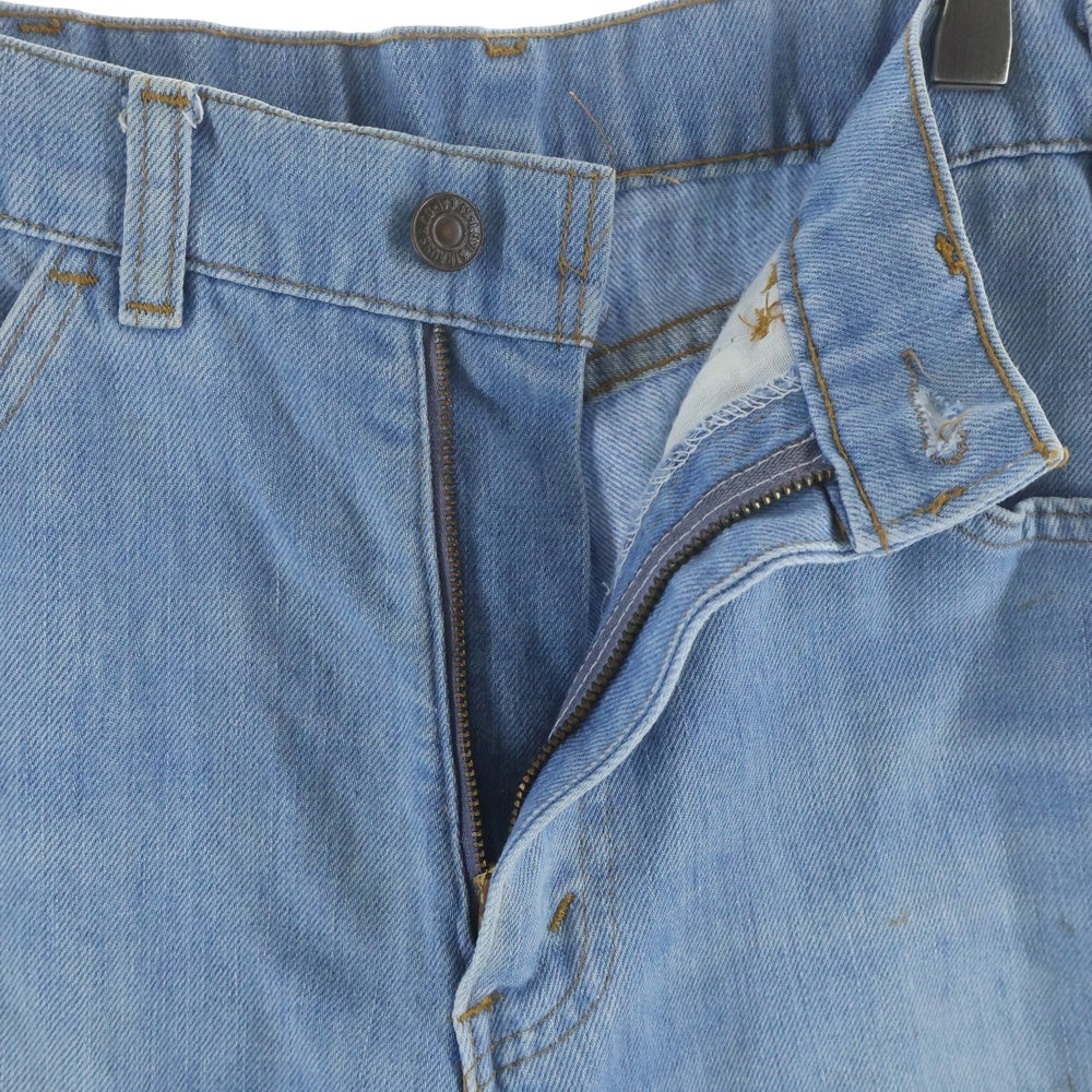 Levi's(リーバイス) 70-80s VINTAGE 317 ボタン裏33 42TALON ジップフライ ブーツカット フレア デニムパンツ インディゴ