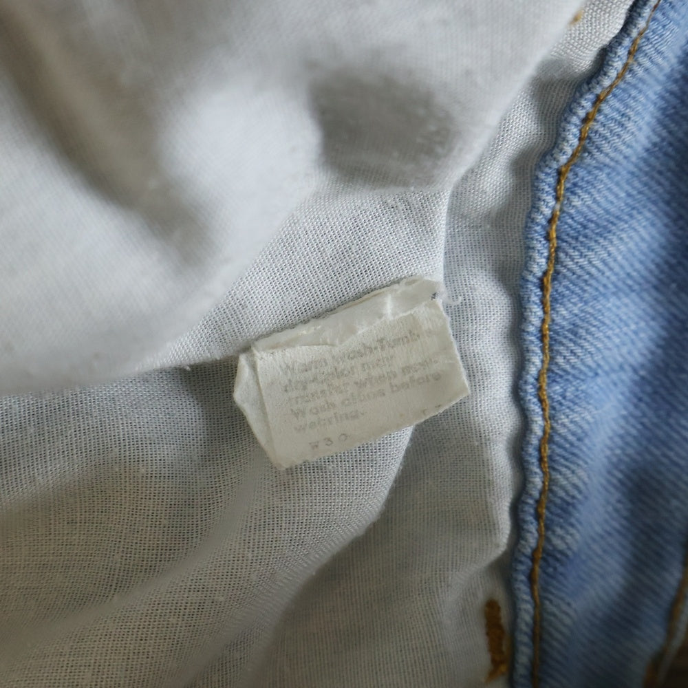 Levi's(リーバイス) 70-80s VINTAGE 317 ボタン裏33 42TALON ジップフライ ブーツカット フレア デニムパンツ インディゴ
