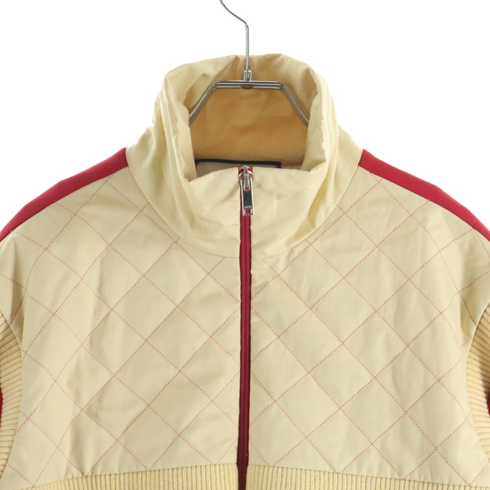 GUCCI(グッチ) Plain Knit Zipper Jacket テクニカル ジャージー ジップアップ ジャケット レッド 625287 XJCNI