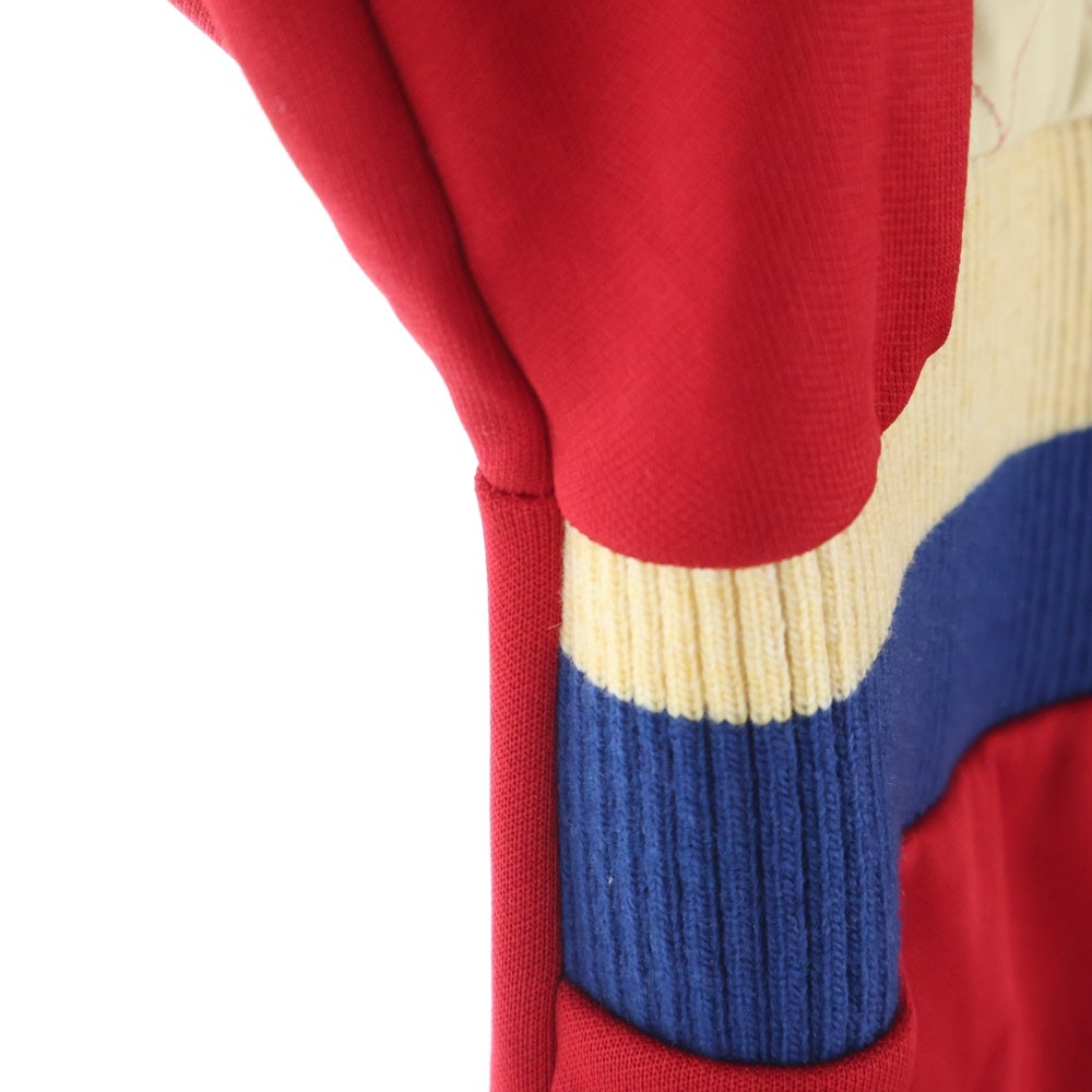 GUCCI(グッチ) Plain Knit Zipper Jacket テクニカル ジャージー ジップアップ ジャケット レッド 625287 XJCNI