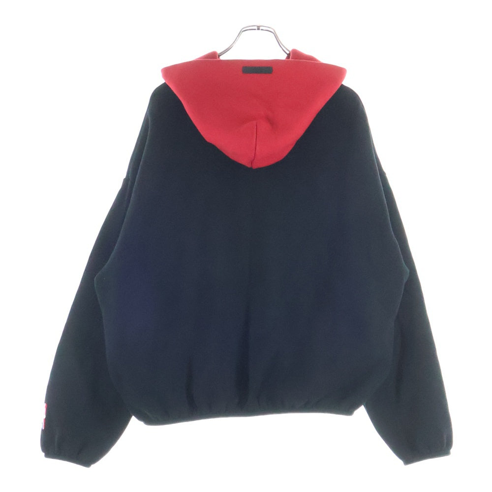 FEAR OF GOD ESSENTIALS(フィアオブゴッド エッセンシャルズ) 24AW x NBA Chicago Bulls Hoodie エッセンシャルズ シカゴ ブルズ プリント プルオーバーパーカー 192AL246504F