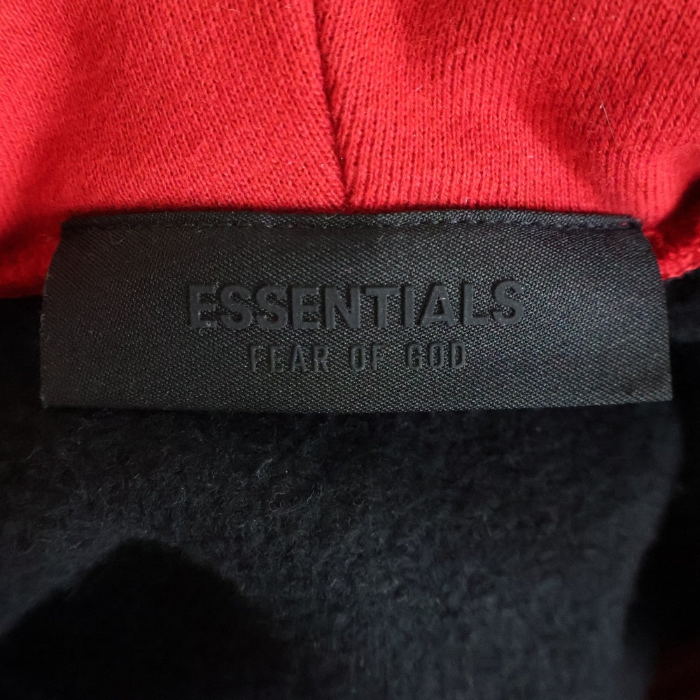 FEAR OF GOD ESSENTIALS(フィアオブゴッド エッセンシャルズ) 24AW x NBA Chicago Bulls Hoodie エッセンシャルズ シカゴ ブルズ プリント プルオーバーパーカー 192AL246504F