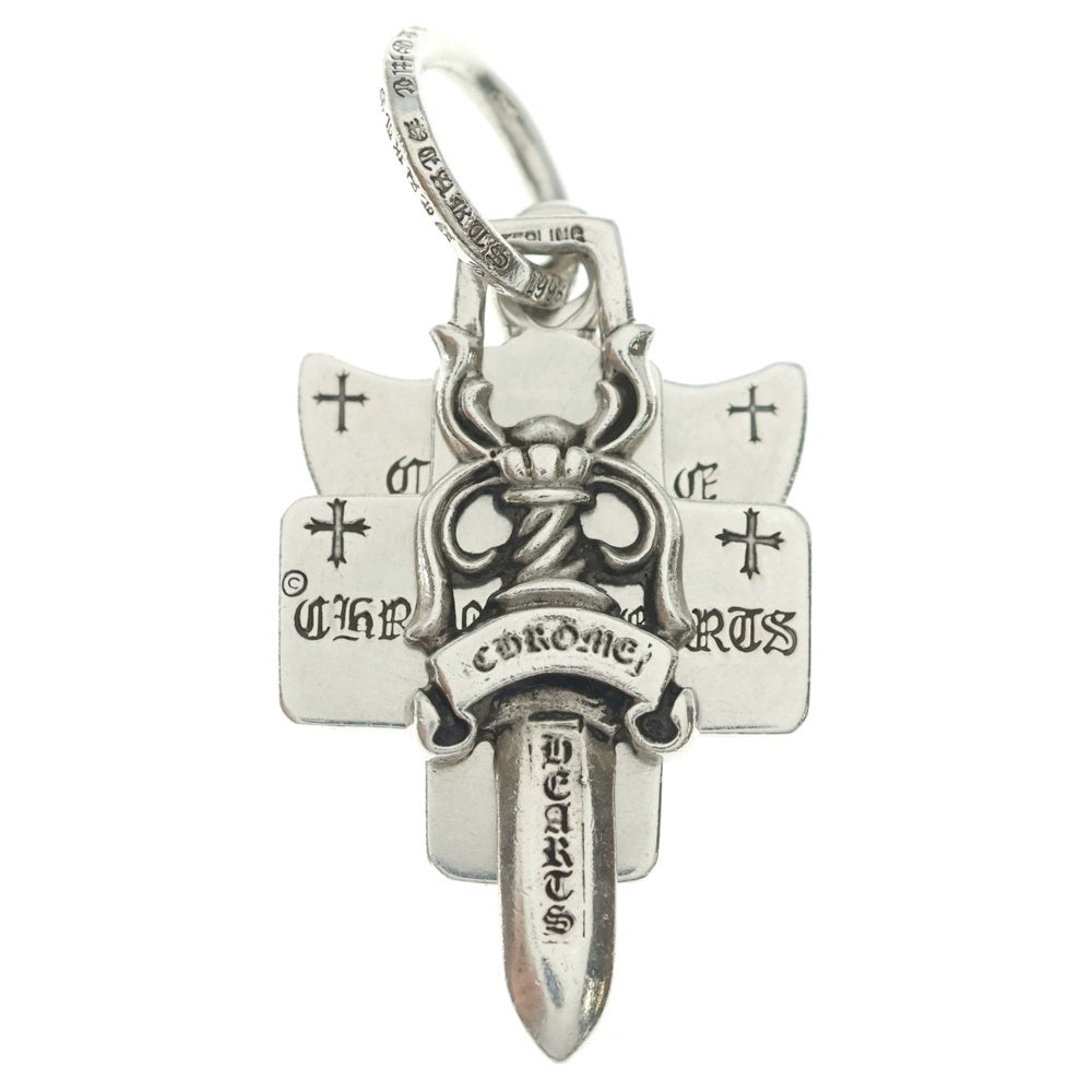 CHROME HEARTS(クロムハーツ) 3TRINKETS With Oring 3トリンケッツ オーリング ネックレス ペンダントトップ シルバー