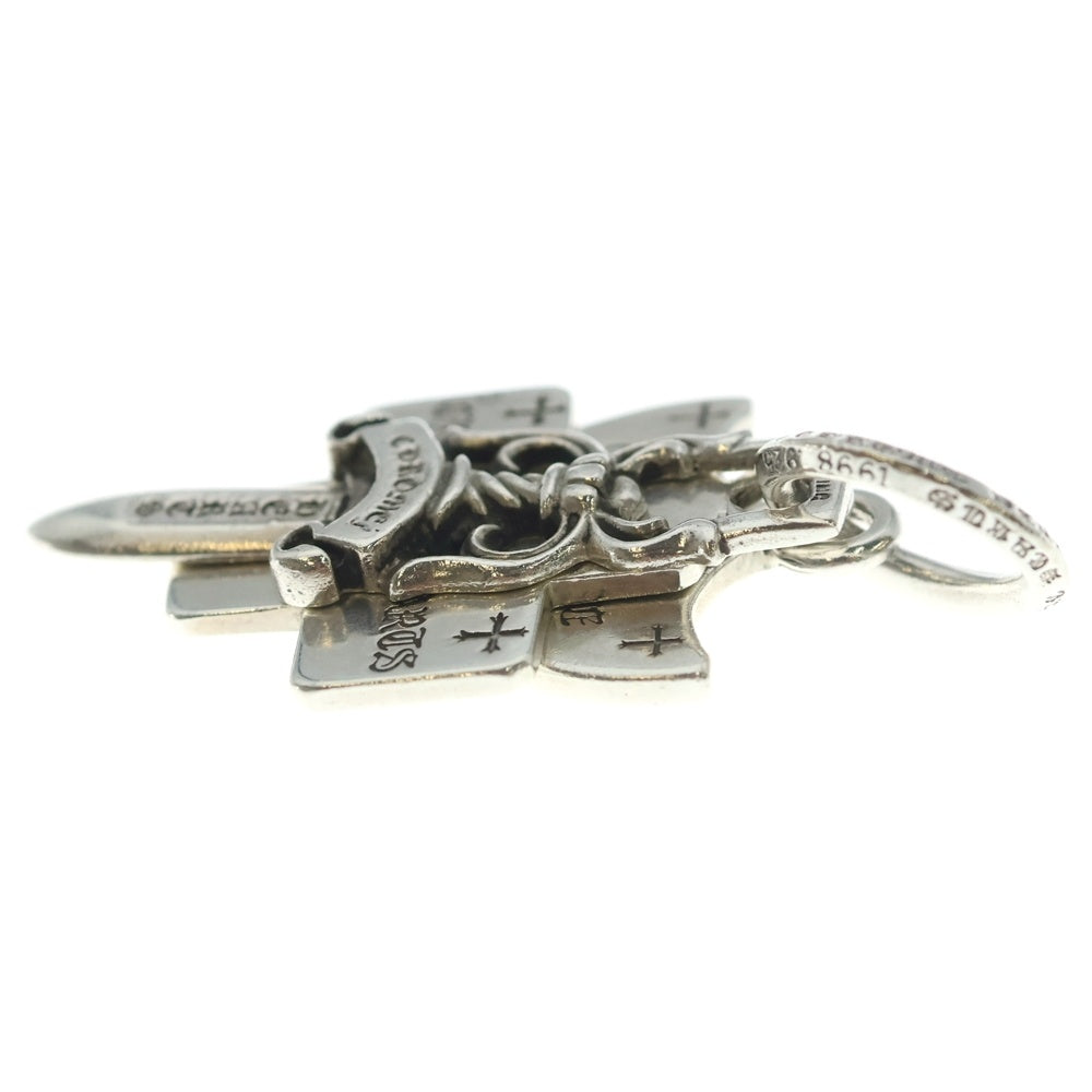 CHROME HEARTS(クロムハーツ) 3TRINKETS With Oring 3トリンケッツ オーリング ネックレス ペンダントトップ シルバー