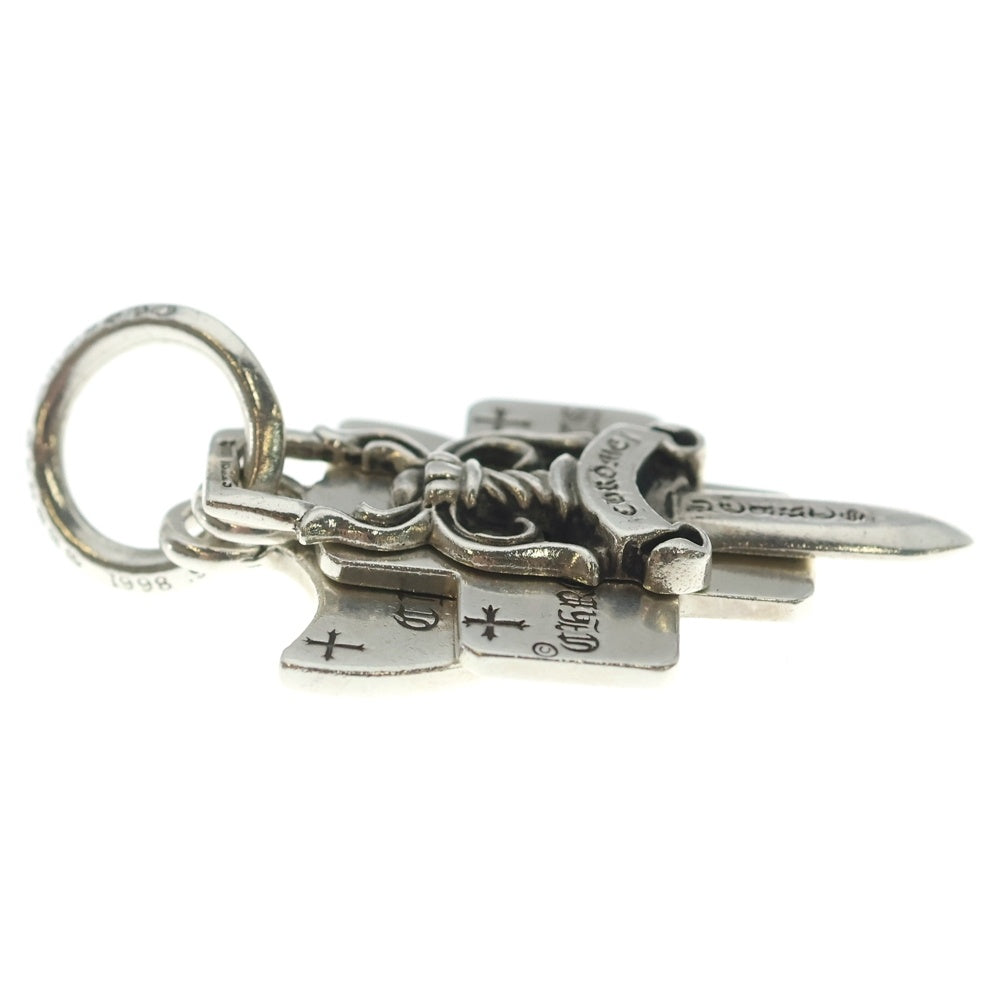 CHROME HEARTS(クロムハーツ) 3TRINKETS With Oring 3トリンケッツ オーリング ネックレス ペンダントトップ シルバー
