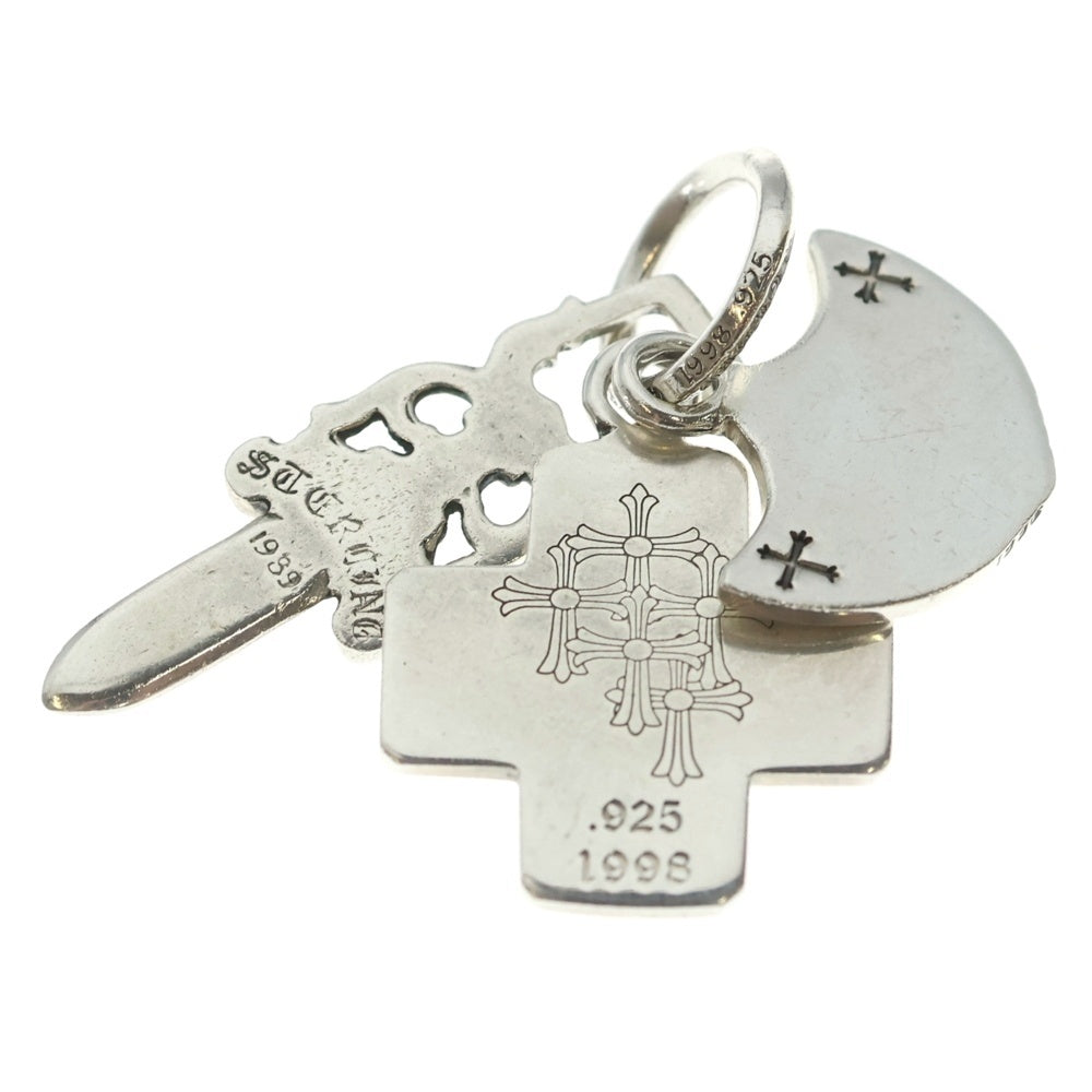CHROME HEARTS(クロムハーツ) 3TRINKETS With Oring 3トリンケッツ オーリング ネックレス ペンダントトップ シルバー