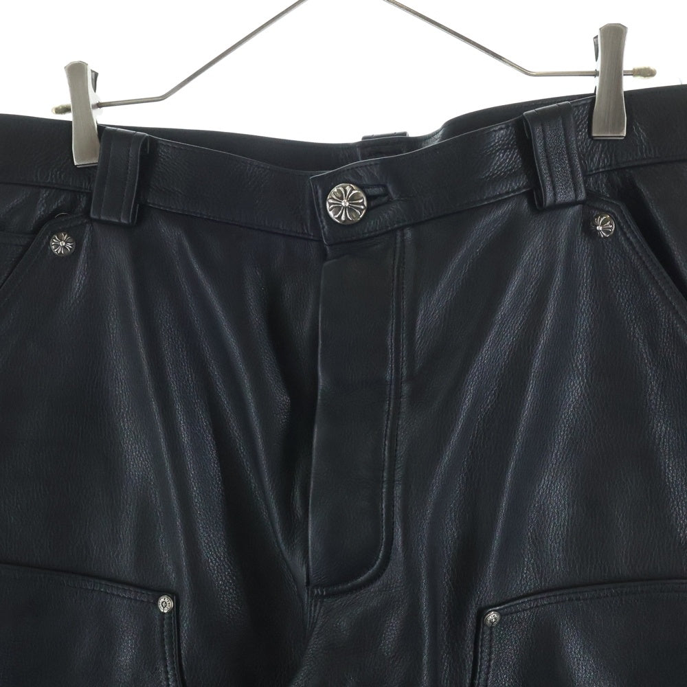 CHROME HEARTS(クロムハーツ) Carpenter Double Knee Leather Pants